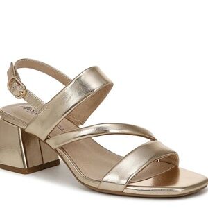 Lifestride Celia Gold Dressy Sandal